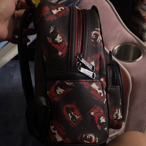 Loungefly Halloween Mask and Pumpkin Backpack - Picture 2 of 4